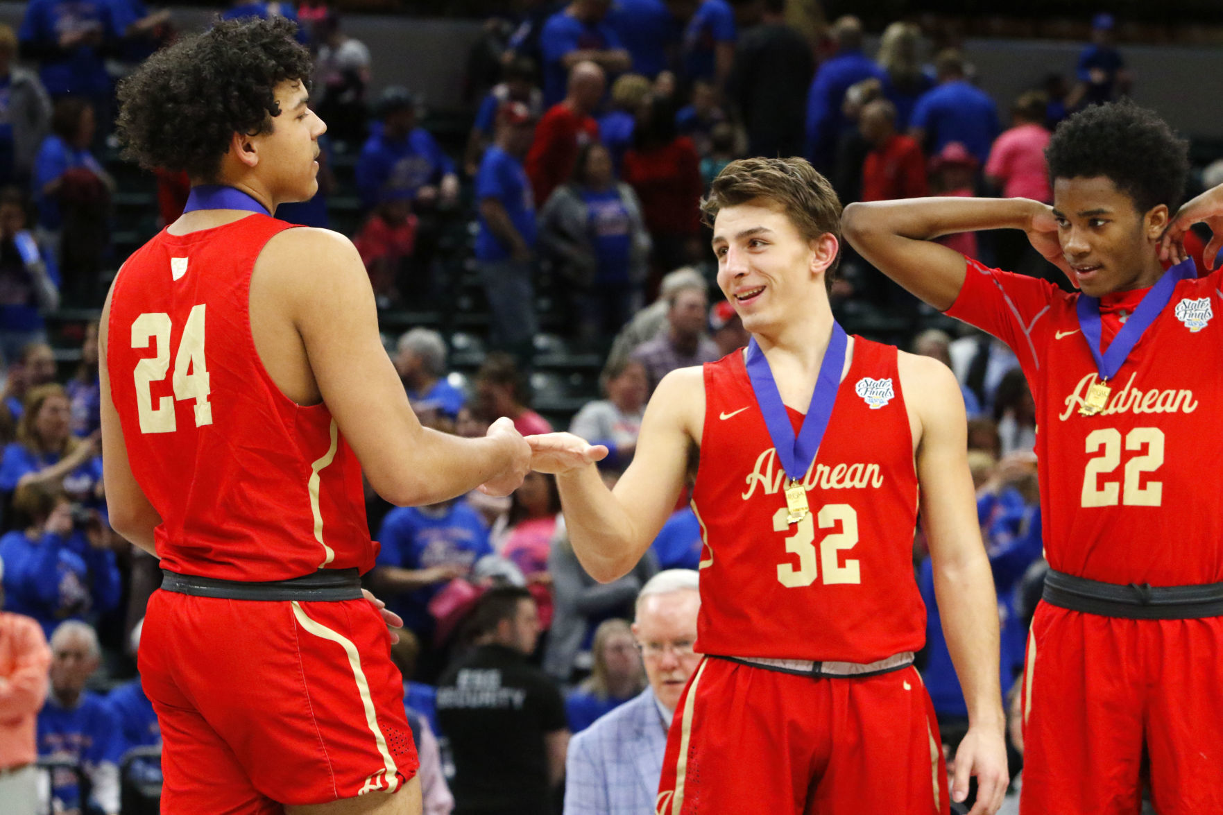 Gallery: Boys basketball Class 2A state final - Andrean vs. Linton-Stockton